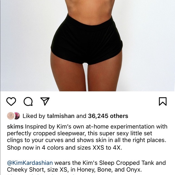 SKIMS Intimates & Sleepwear Skims Sold Out Set Poshmark